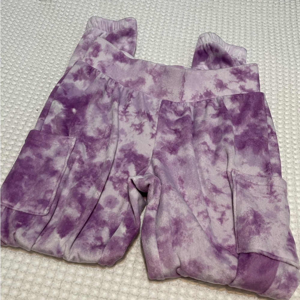 NWOT - SO Purple Tie-Dye Kids Bottoms